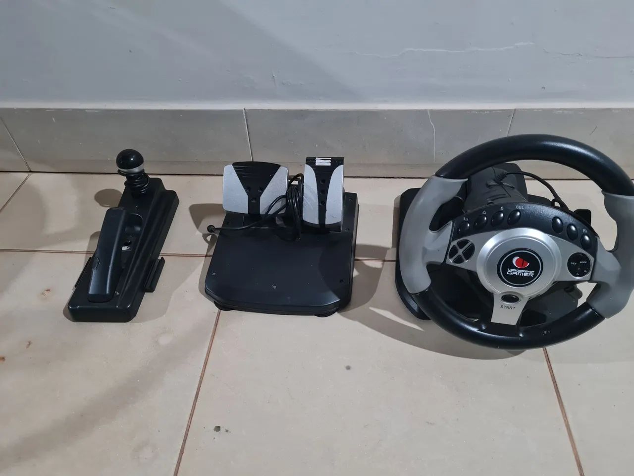 kit de volante para videogame/PC