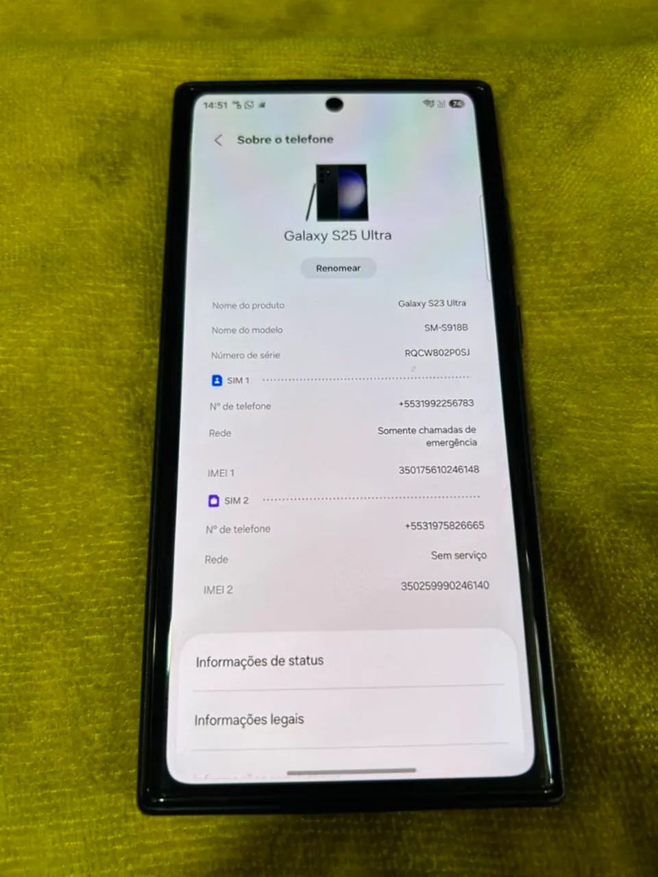 S23 ULTRA 5G 256GB (BARATO)! - Foto 2