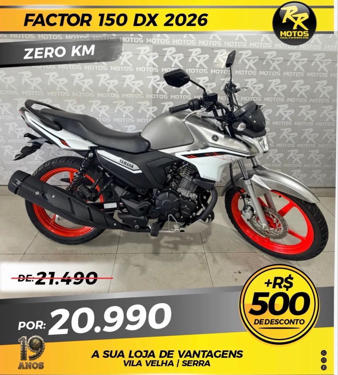 Moto Yamaha FACTOR 150 DX 2026 