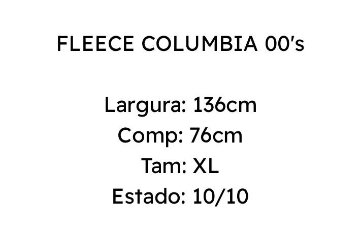 Fleece columbia preto - Foto 4