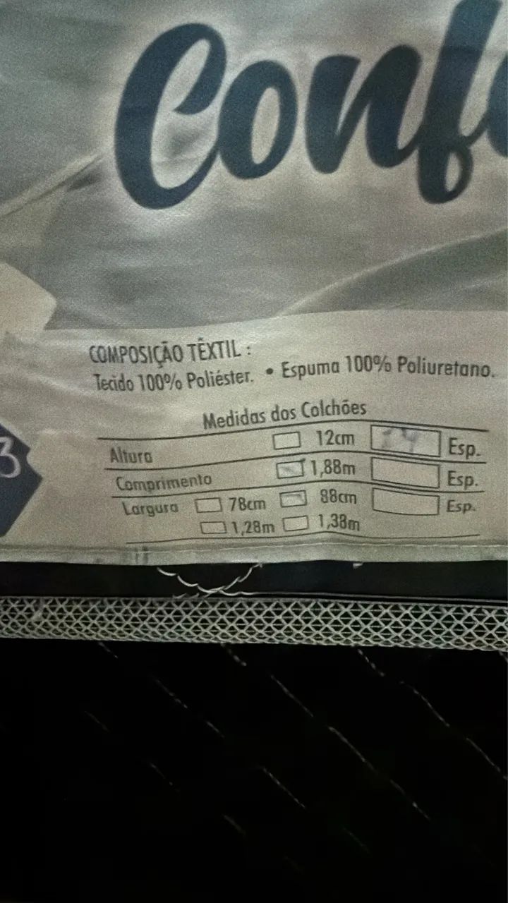 Colchão solteiro padrão  - Foto 2