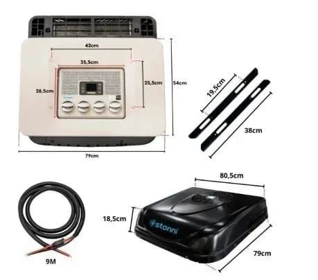 Ar condicionado elétrico 12v ou 24v - Foto 2
