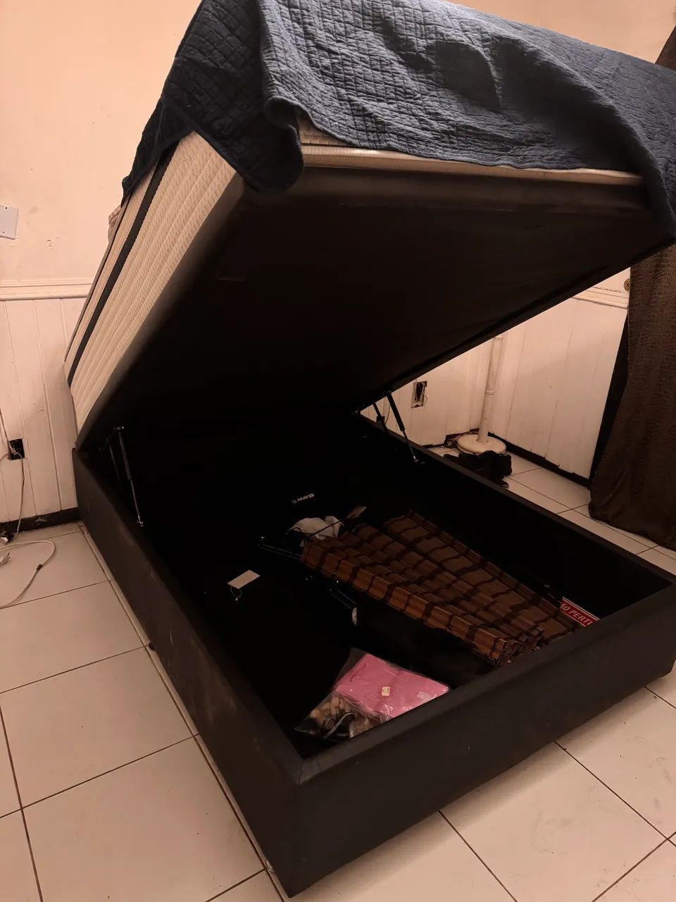 COLCHÃO + BASE BAU  - Foto 2