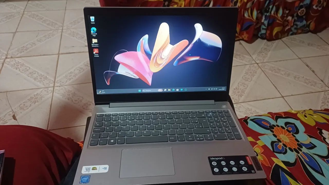 Notebook lenovo ideapad 3i n4020 15p 128gb 4ram