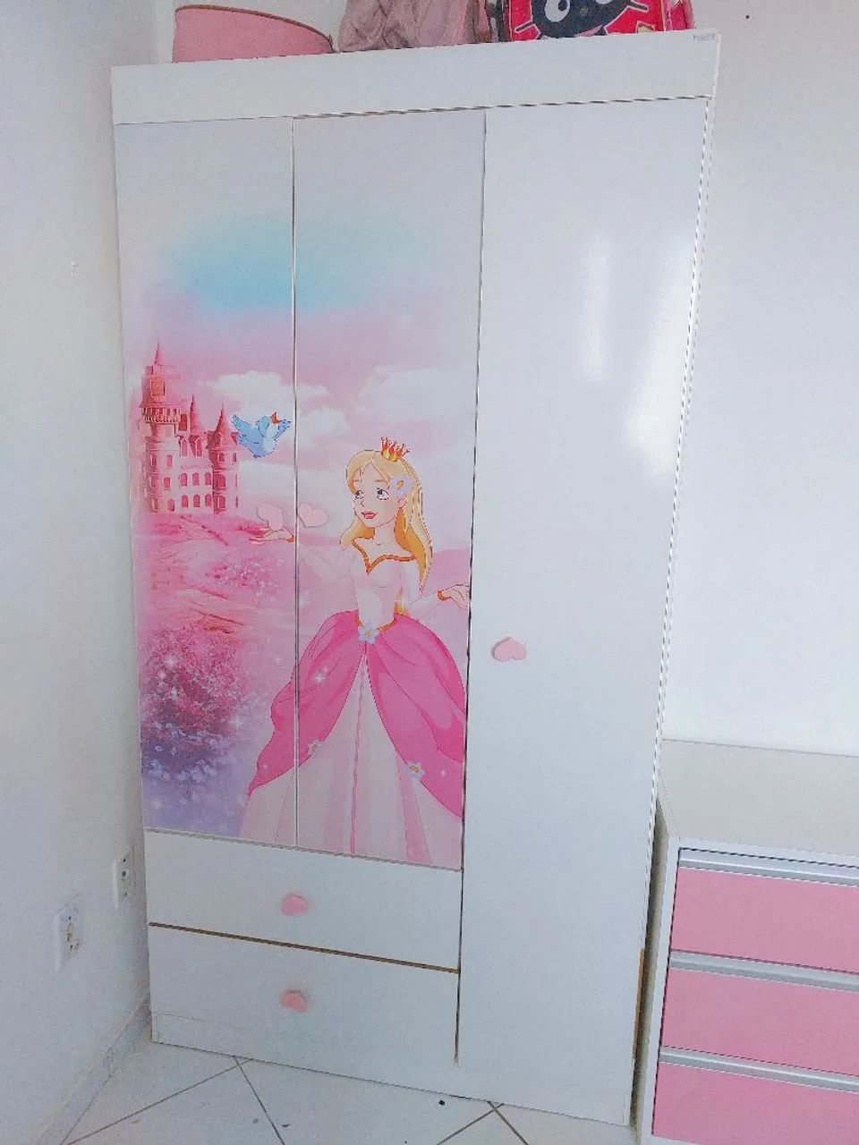 1 Guarda Roupa e 1 Cômoda - Foto 5
