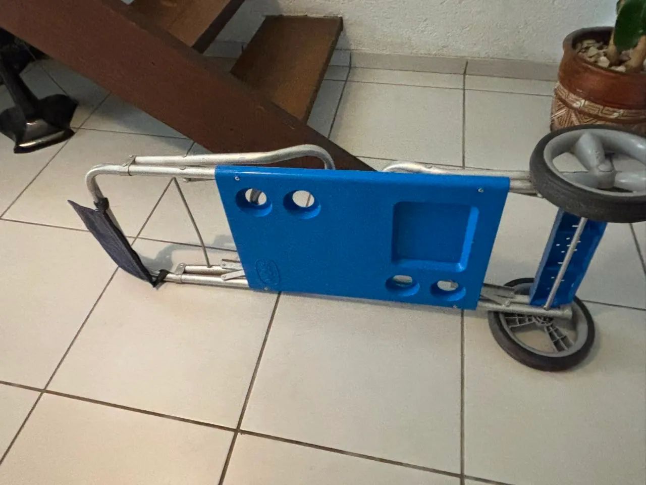 Carrinho mesa para praia (alumínio) - Foto 2