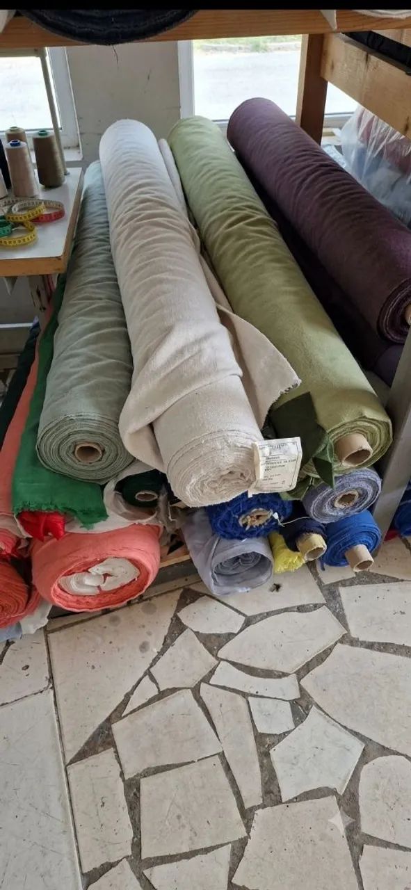 Retalho de Tecido, + Rolo Fechado tambem Bras Sp