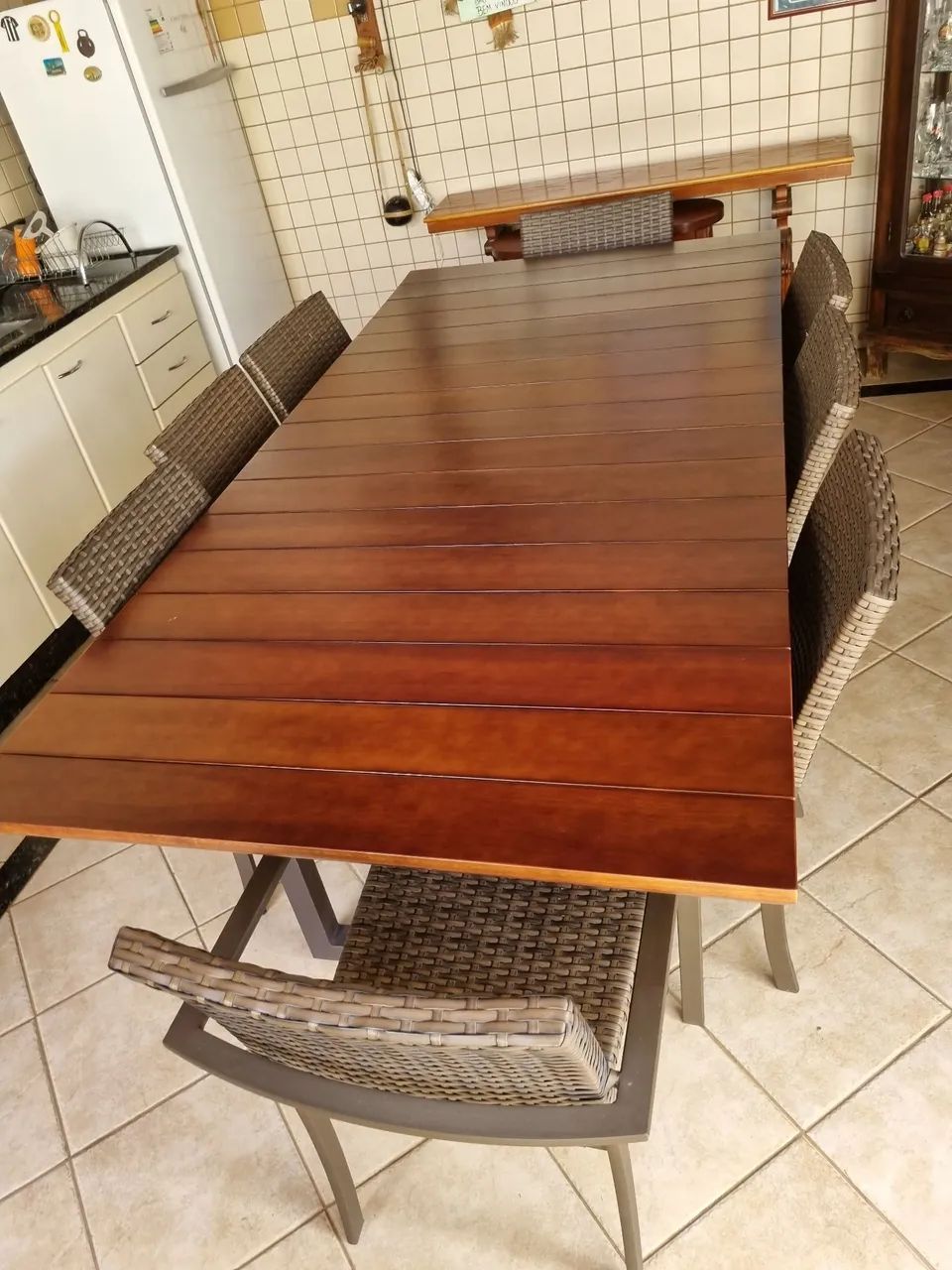 Mesa para área externa 8 lugares - Foto 2
