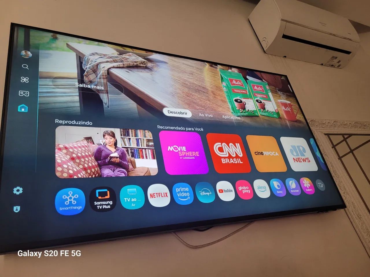 Vende se uma TV de 50 polegadas semi nova 