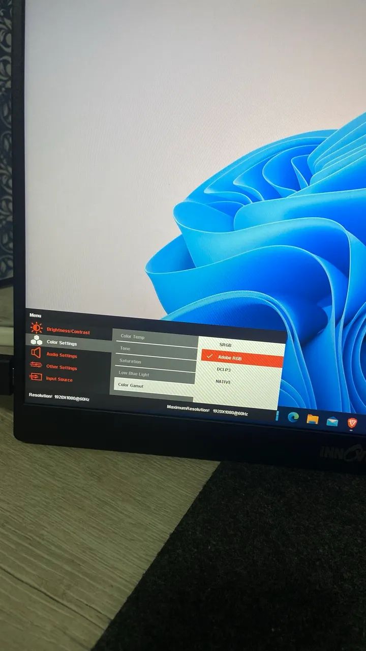 Monitor portátil de 15,6 polegadas 1080p Com suporte e entrada  - Foto 4