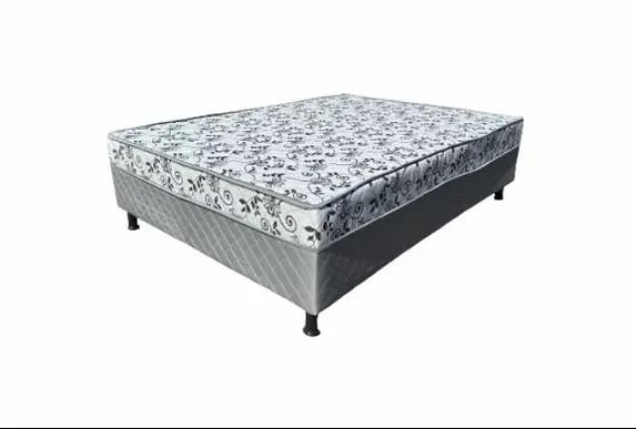 Cama Box Acoplada Casal com 10 cm de Espuma D28 - Bonoflex