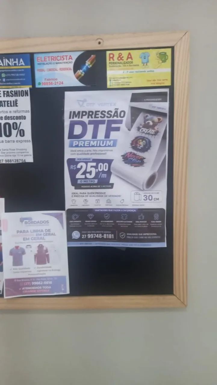 IMPRESSÃO DE DTF
