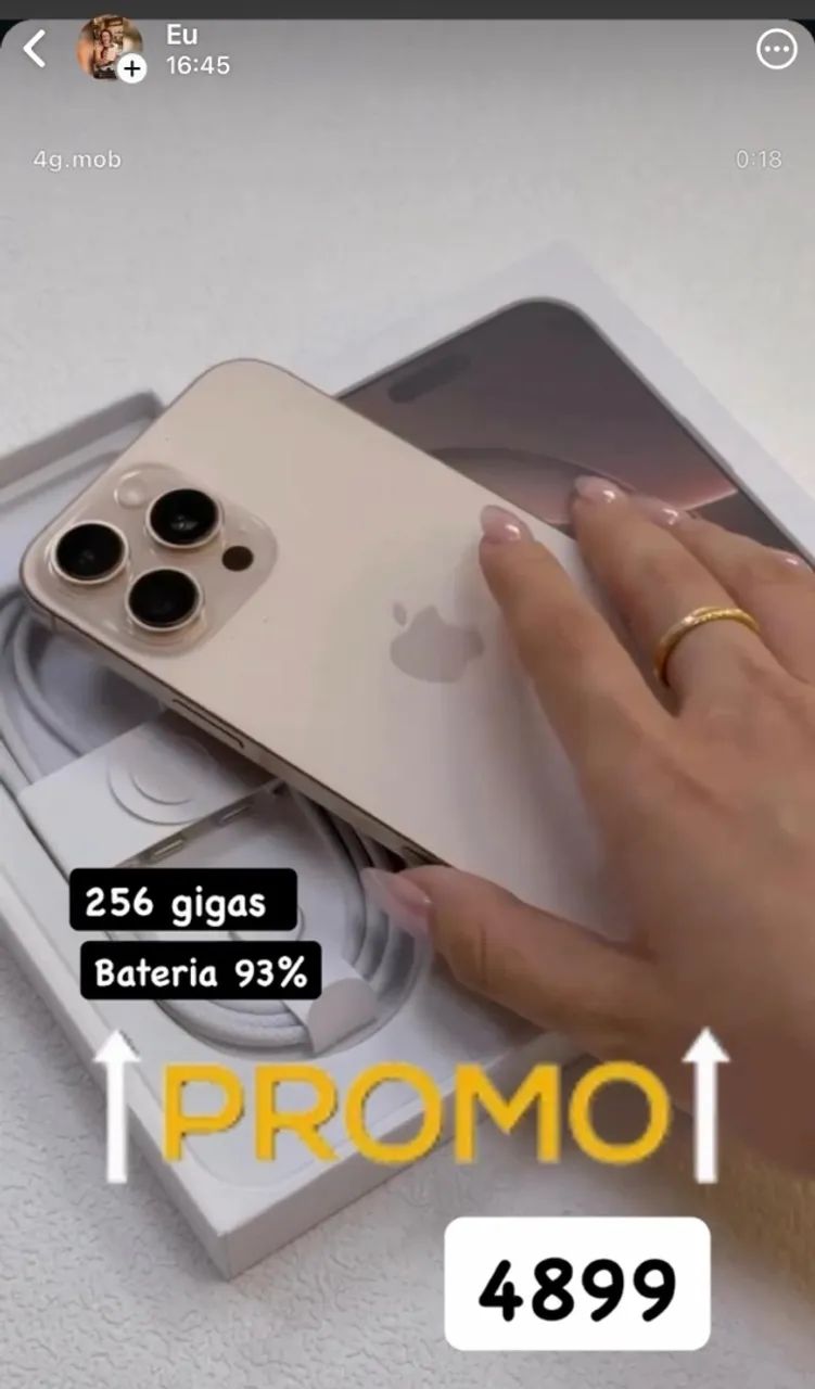 iphone 16 pro Max 256 gigas  - Foto 2