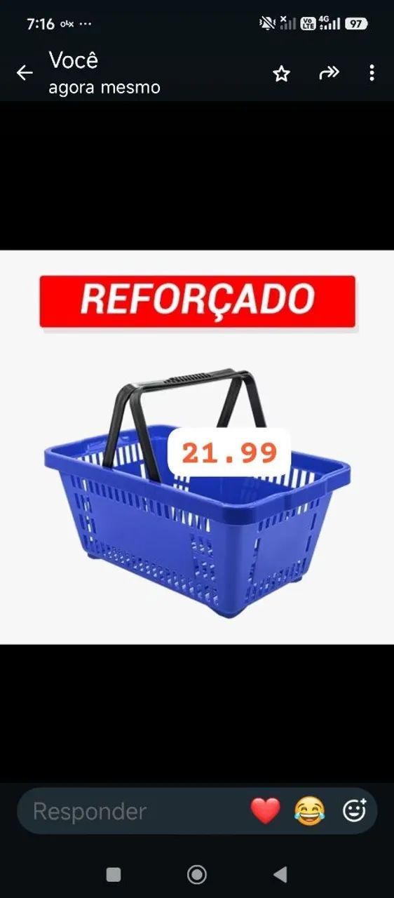 Cesto reforçado 