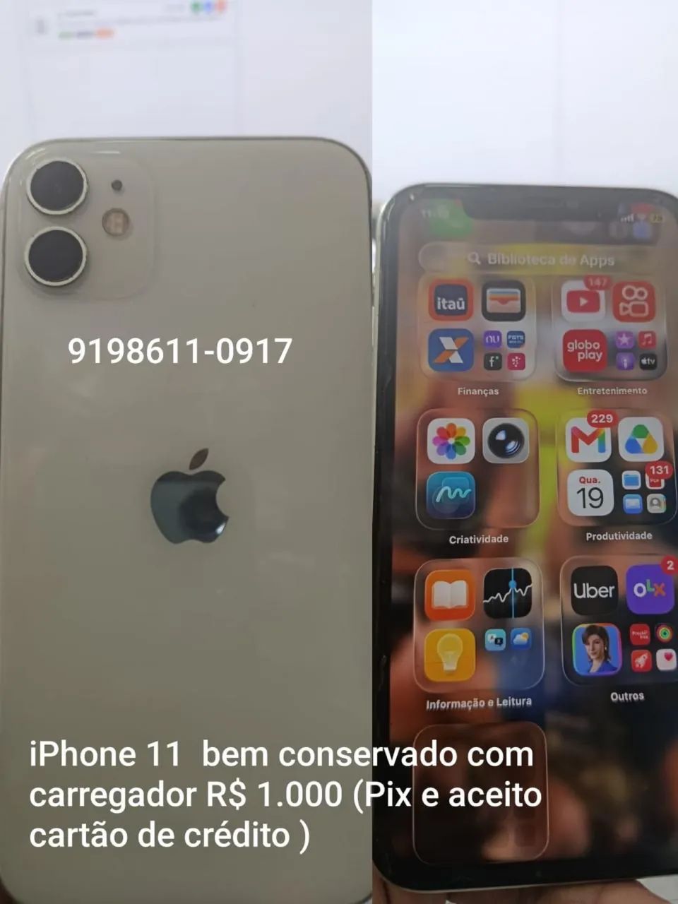 iPhone 11 seminovo 