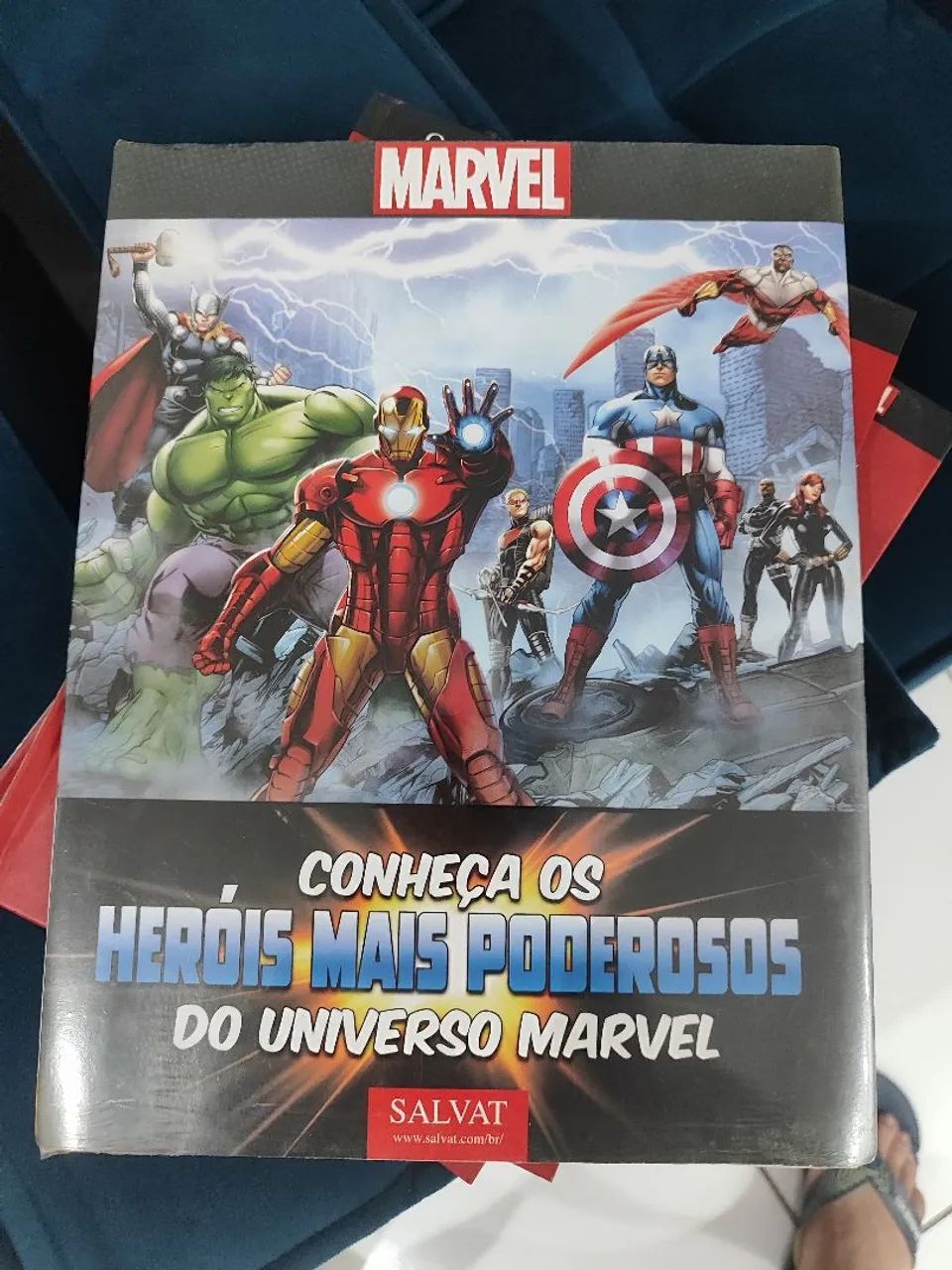 Os Heróis Mais Poderosos da Marvel vol 1 , 2 e 5 + poster - Foto 4