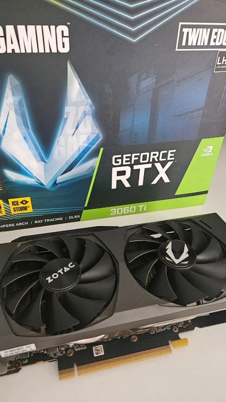 Placa De Video Rtx 3060 ti 8Gb (Seminova 3 meses de garantia)