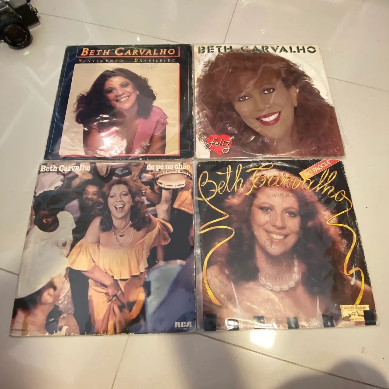 Disco de vinil coletânea Beth Carvalho