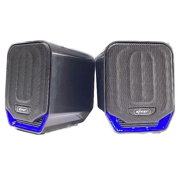 Mini Caixa de Som Para PC 12W RMS - Knup - Foto 2