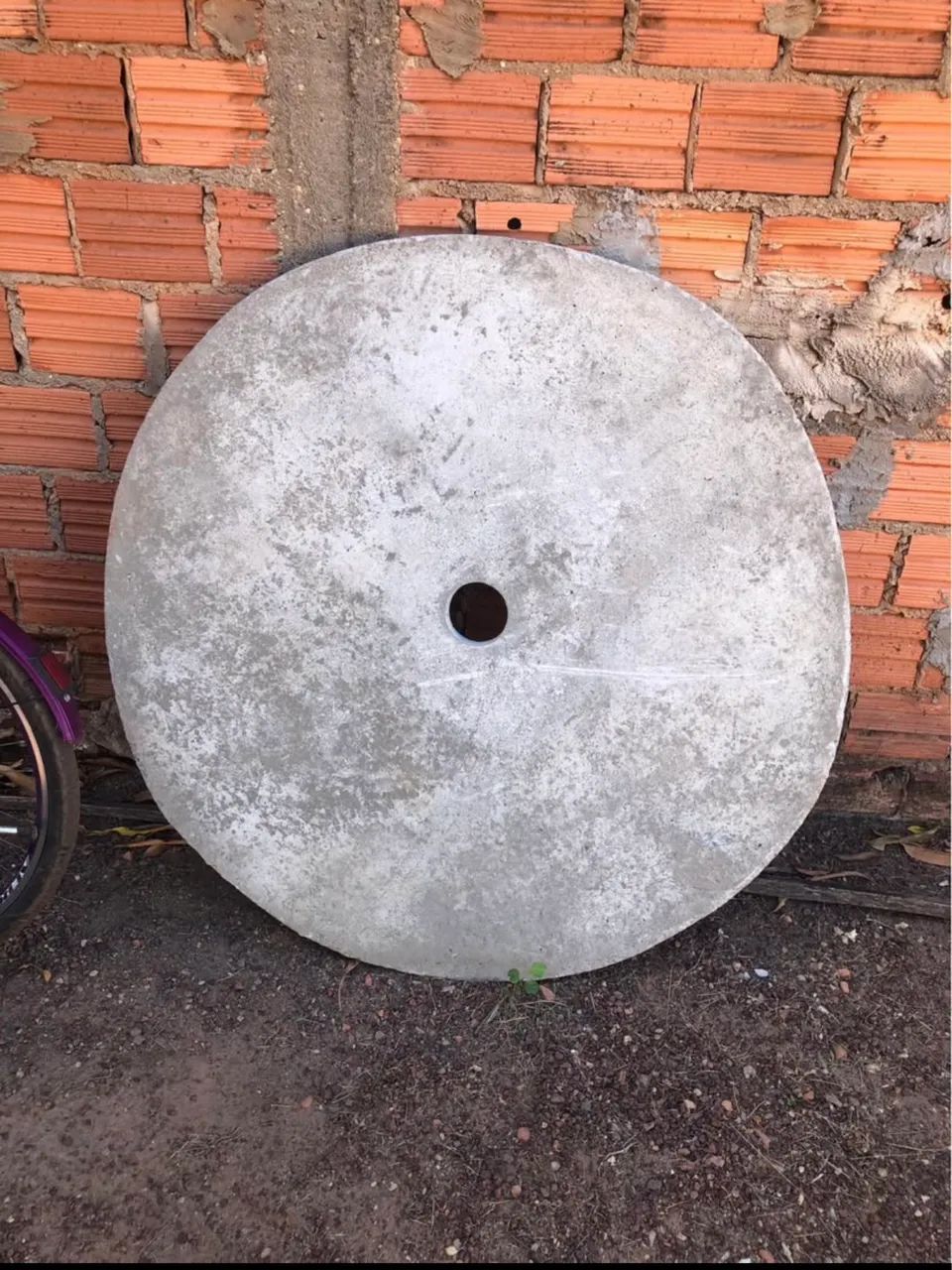 Base de concreto para caixa d?água 