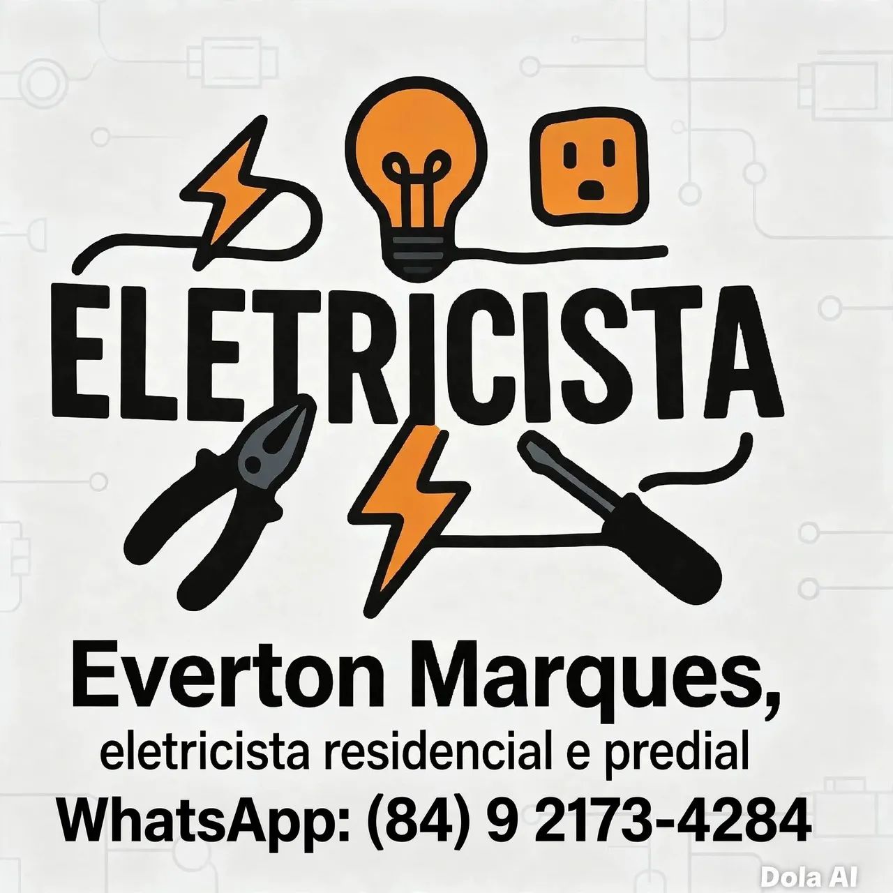 Eletricista Residencial, predial, comercial 