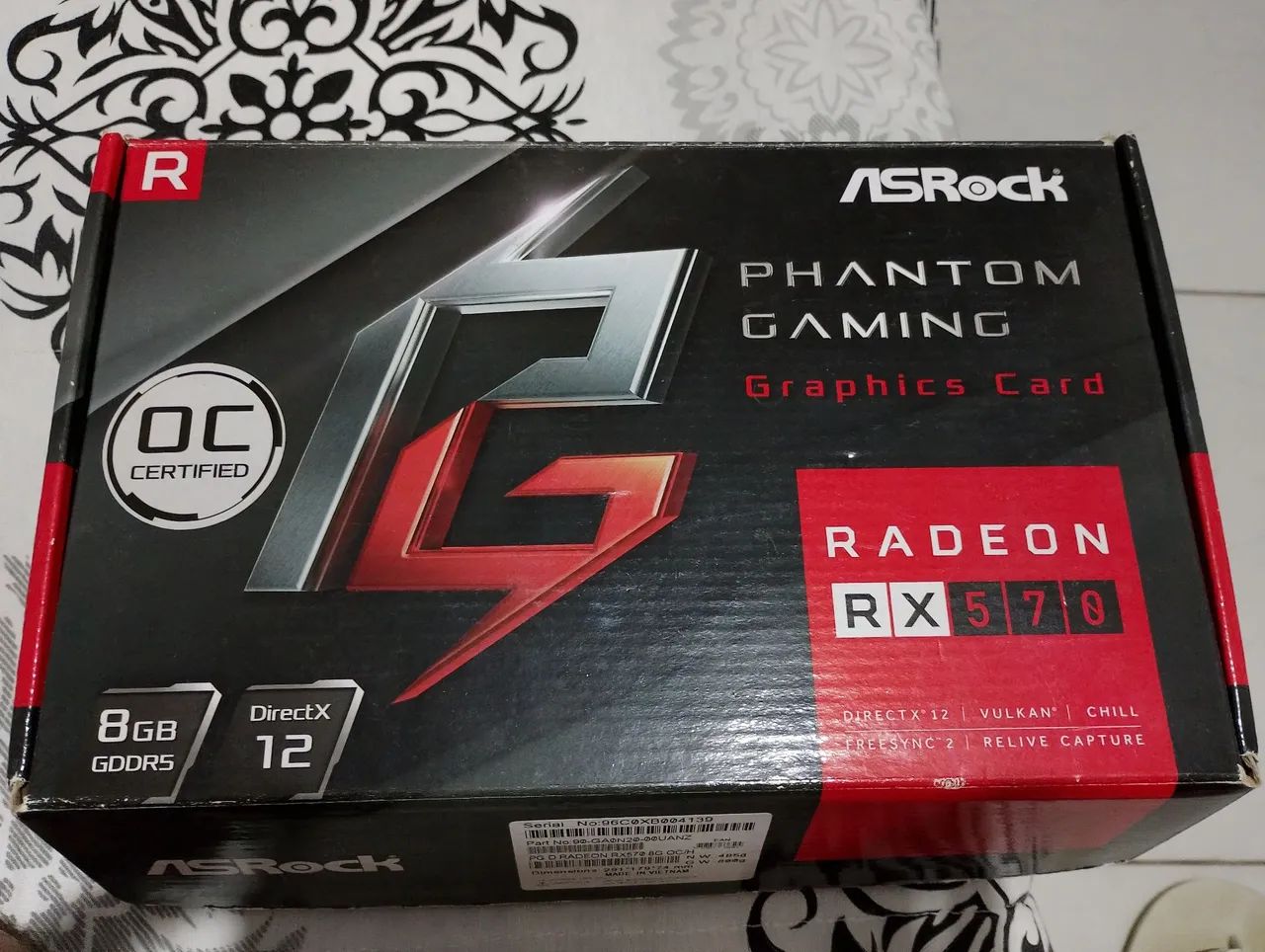 RX570 obg ASRock - Foto 6