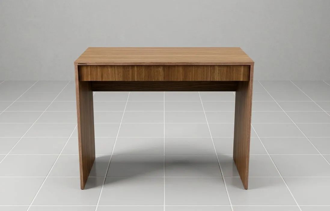 Mesa de 90cm com 2 gavetas  - Foto 2