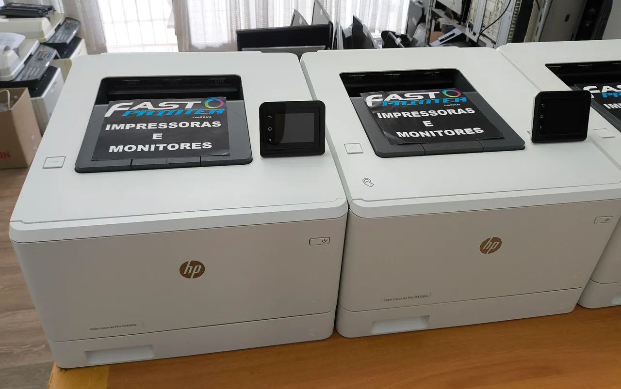 Impressora laser colorida HP M452DW wifi  - Foto 3