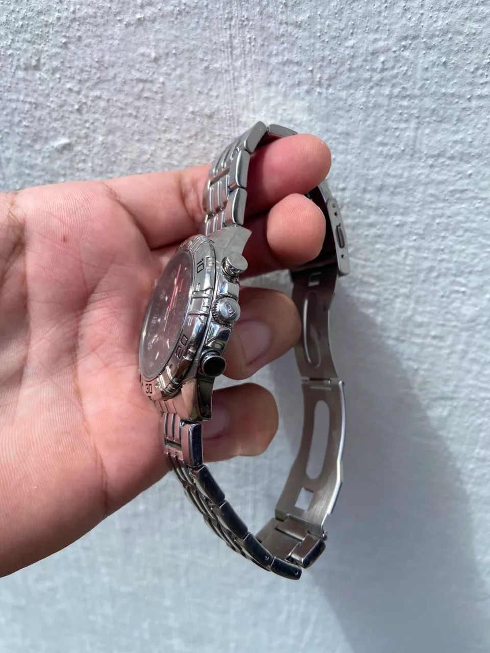 Festina de aço + cronógrafo  - Foto 2
