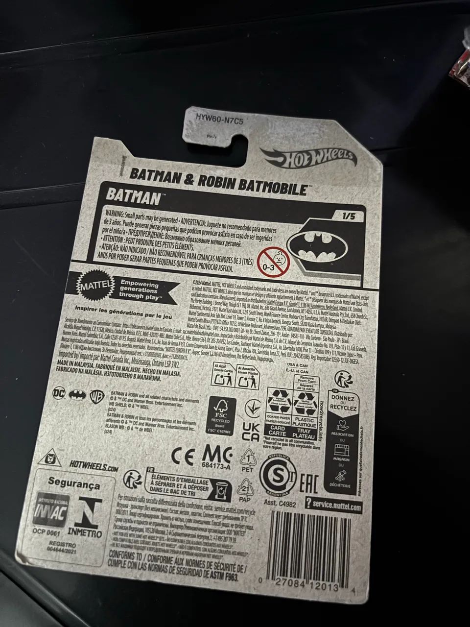 HotWheels Batman & Robin - Batmobile - Foto 2