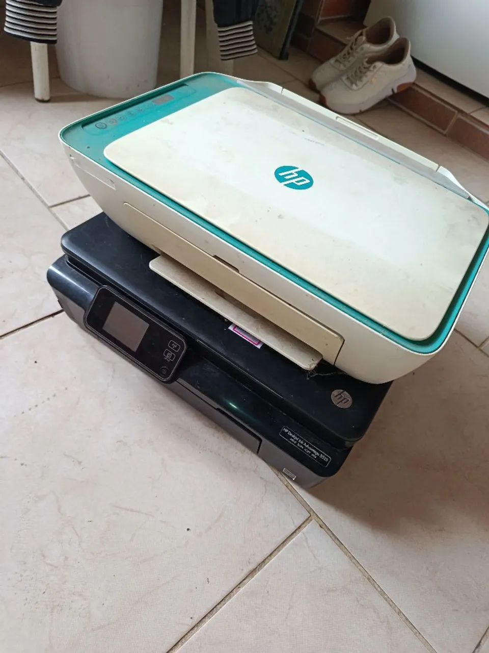 Impressoras HP com defeito.