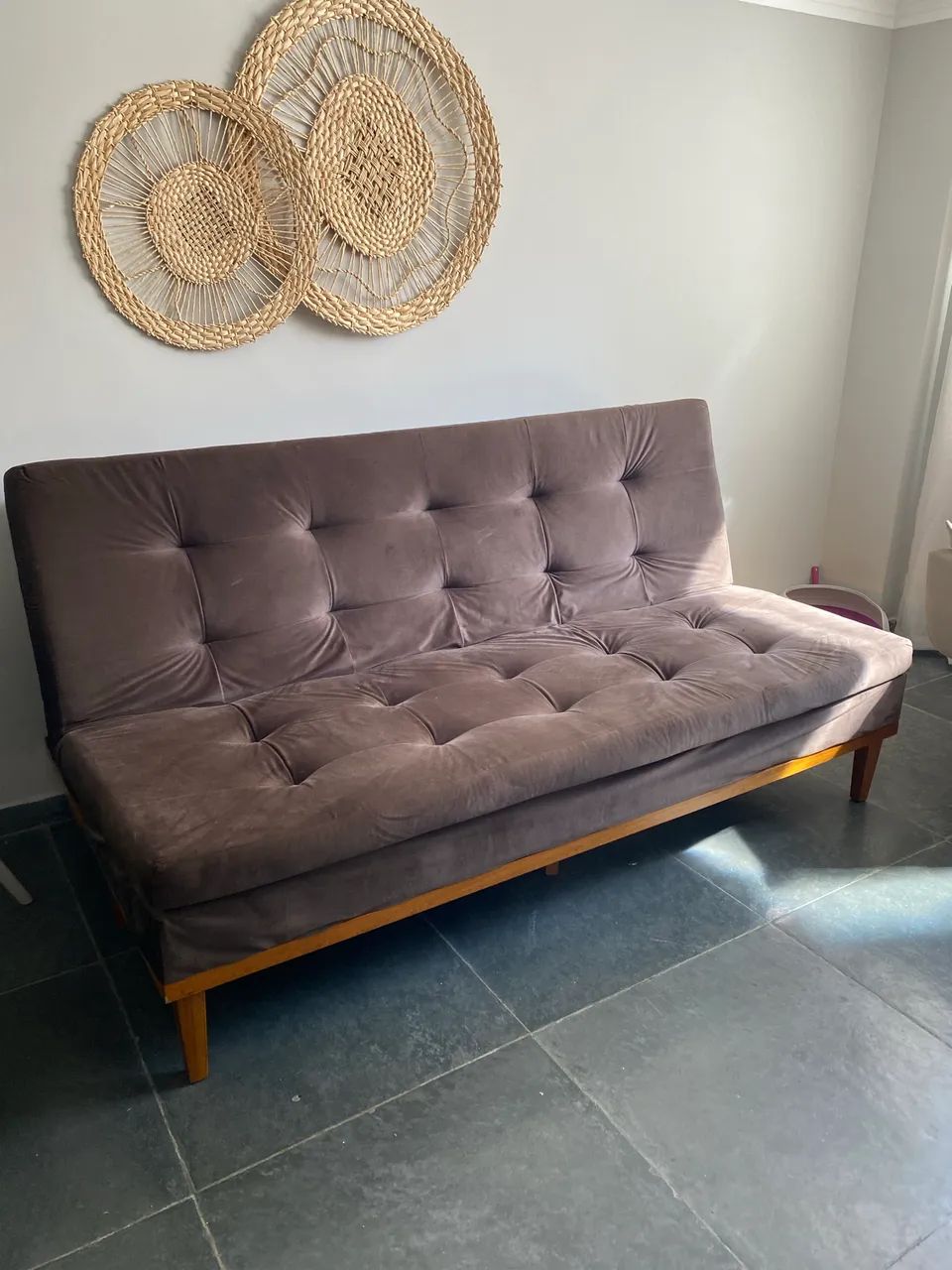 Vendo sofá cama muito novo - Foto 3