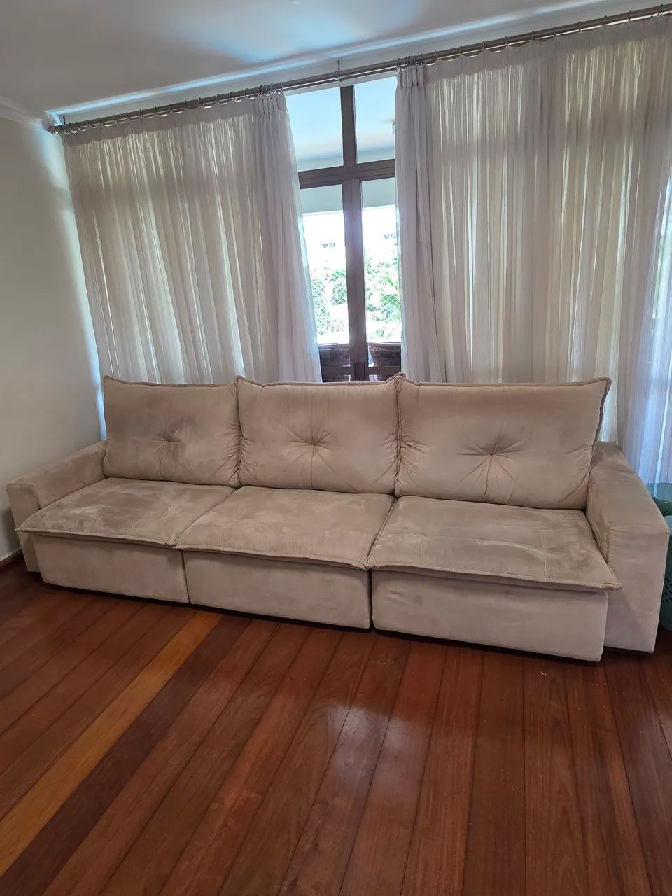 Sofá de 5 lugares, retrátil 