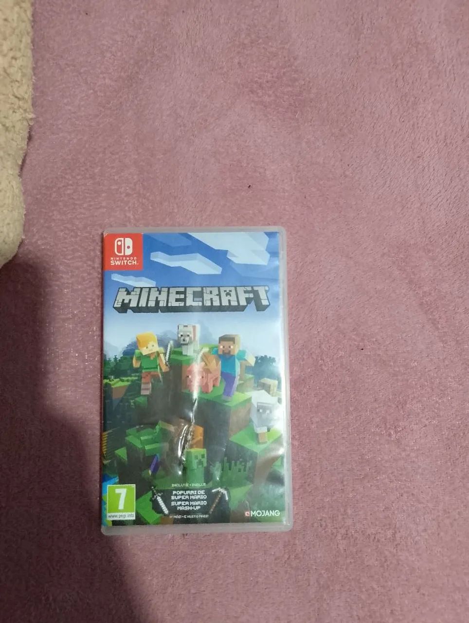 jogo físico Minecraft pra nintendo switch - Jogos de Vídeo Game