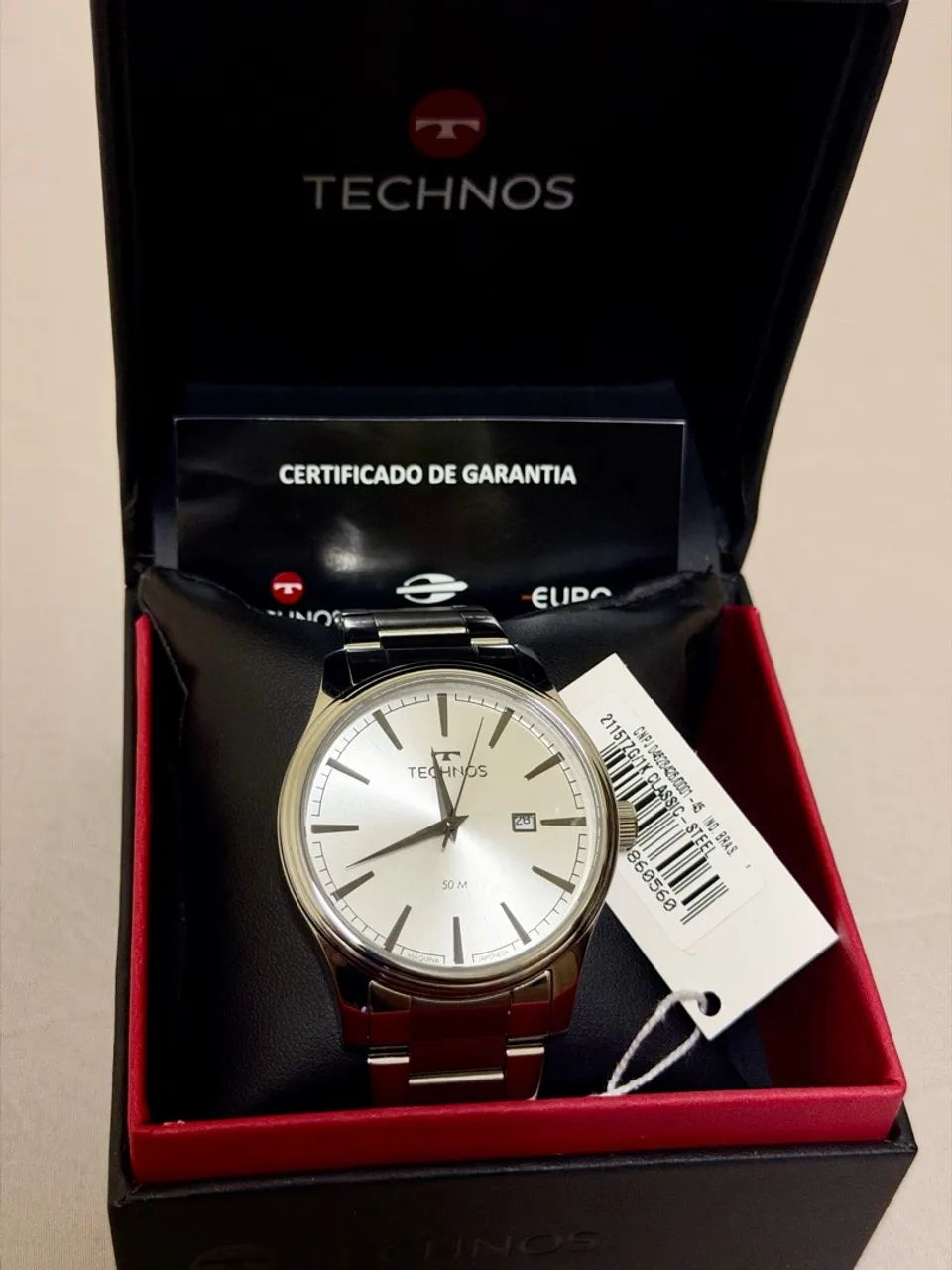 RELÓGIO TECHNOS ORIGINAL  - Foto 4