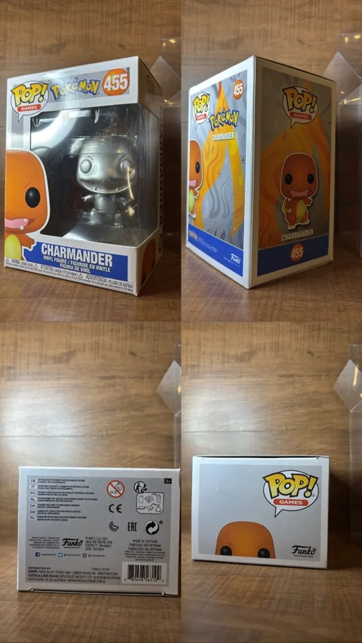 Charmander #455 Silver - Pokémon  - Foto 2