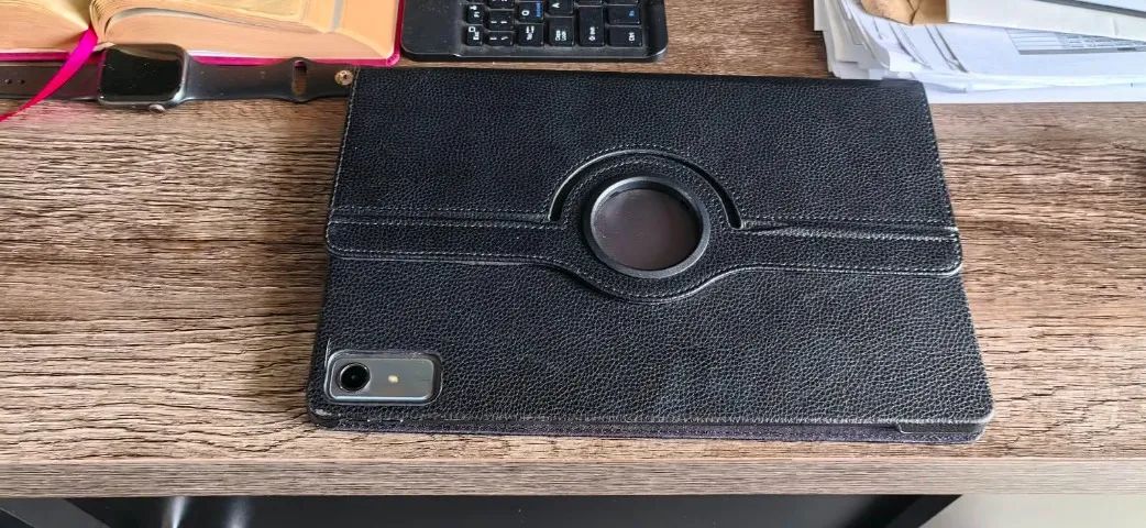Tablet LENOVO P12 completo com película, capa em couro, teclado, mouse - Foto 5