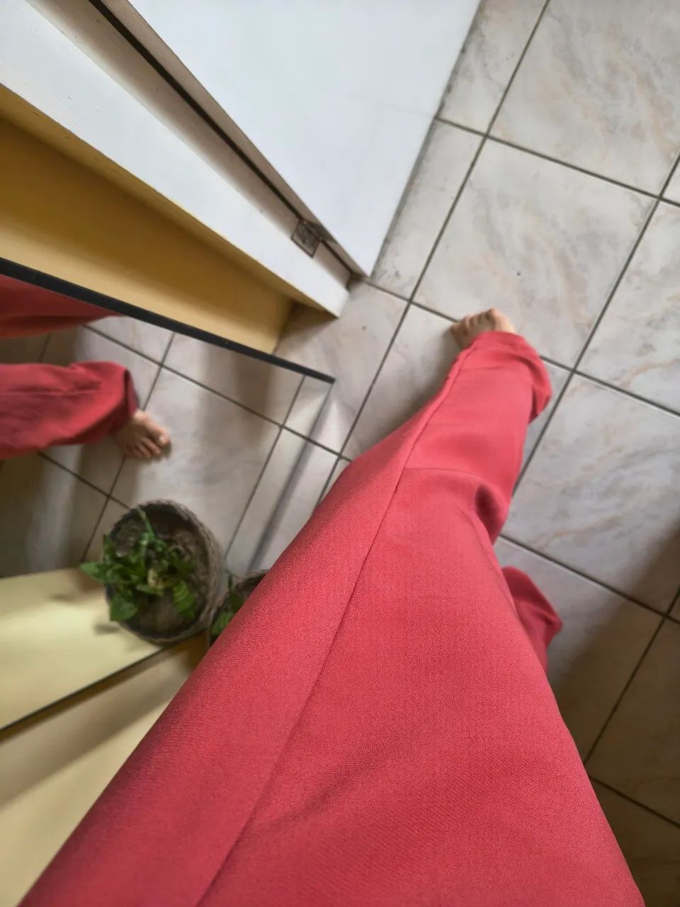 Calça Rosa Tamanho 48 - Foto 2