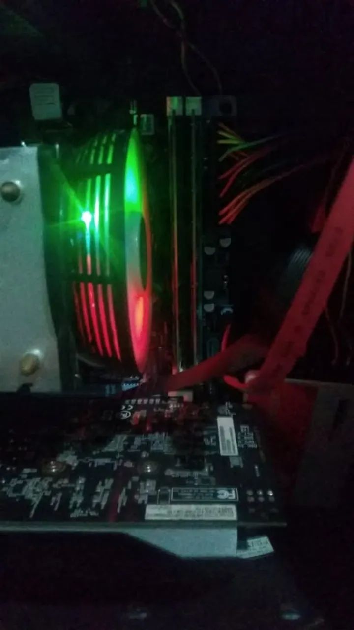 Cpu com Placa ma~e nova e Processador Novo com nota fiscal - Foto 3