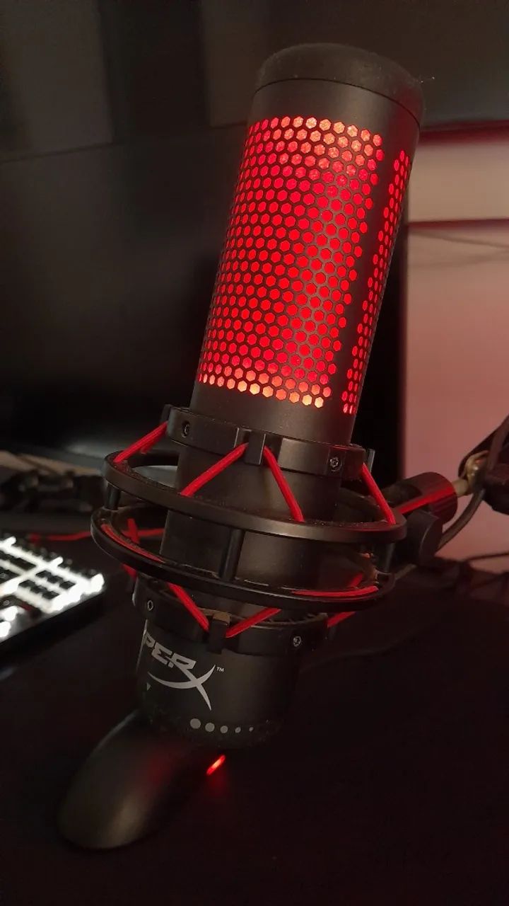 Microfone Gamer HyperX Quadcast USB - Foto 4