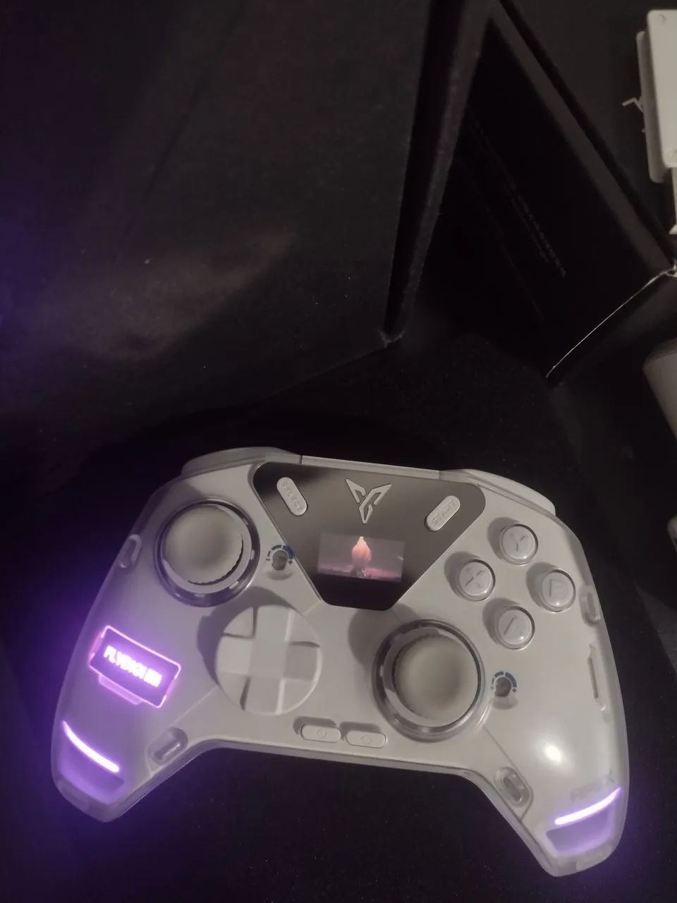Controle flydige com dock, receptor e cabo. - Foto 3