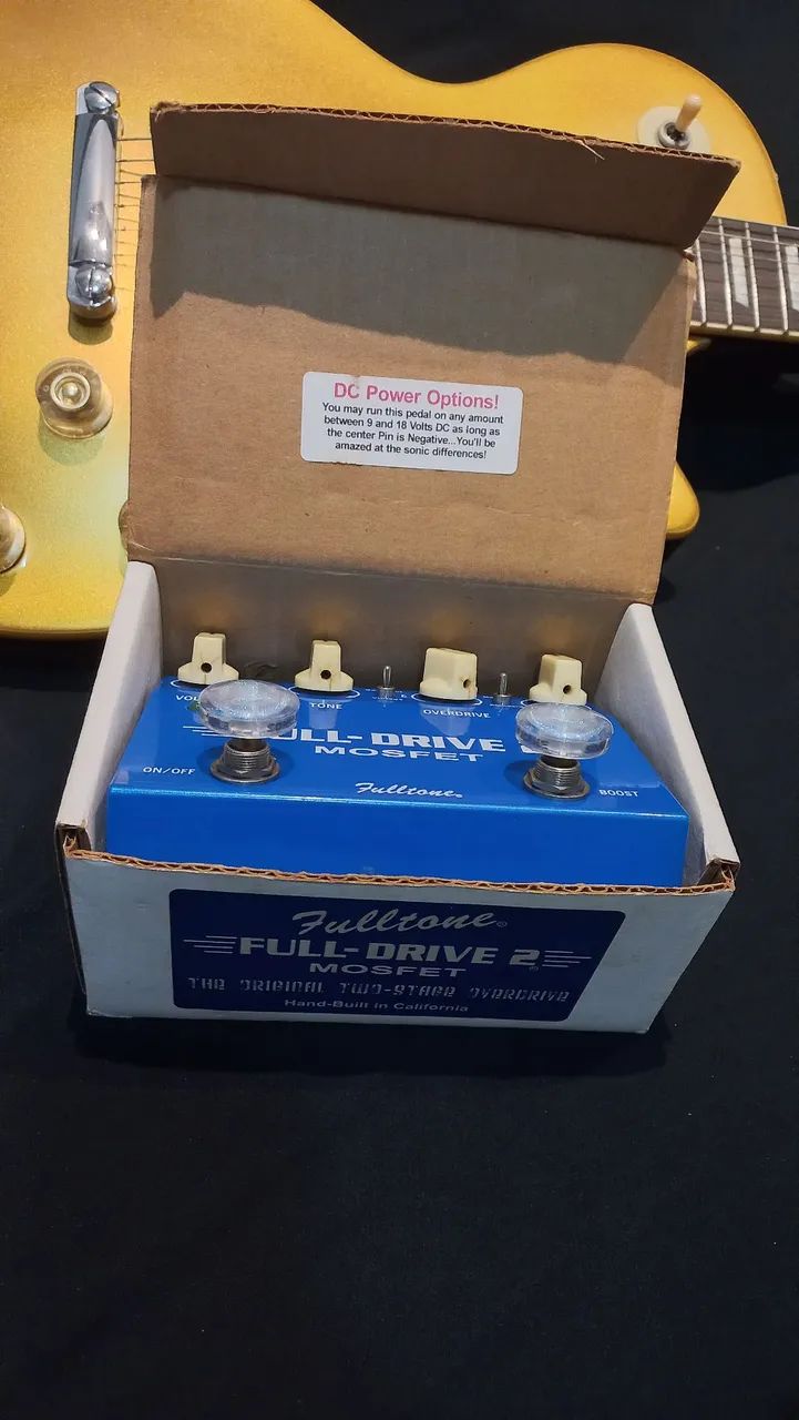 Pedal de guitarra Full Drive 2 Mosfet da Fulltone - Instrumentos