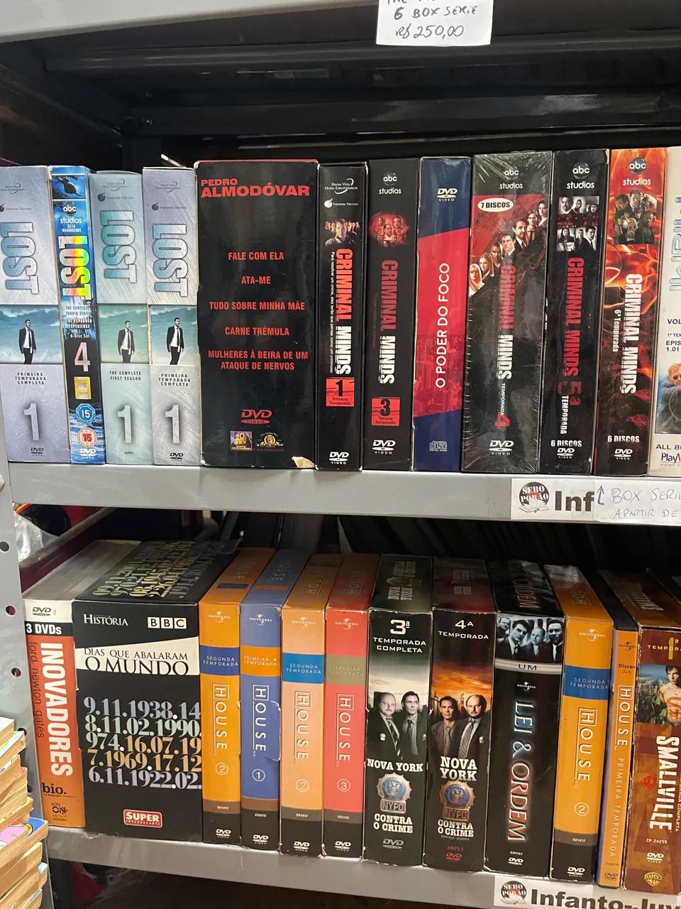 Box DVD série temporada variados - CDs, DVDs etc - Centro