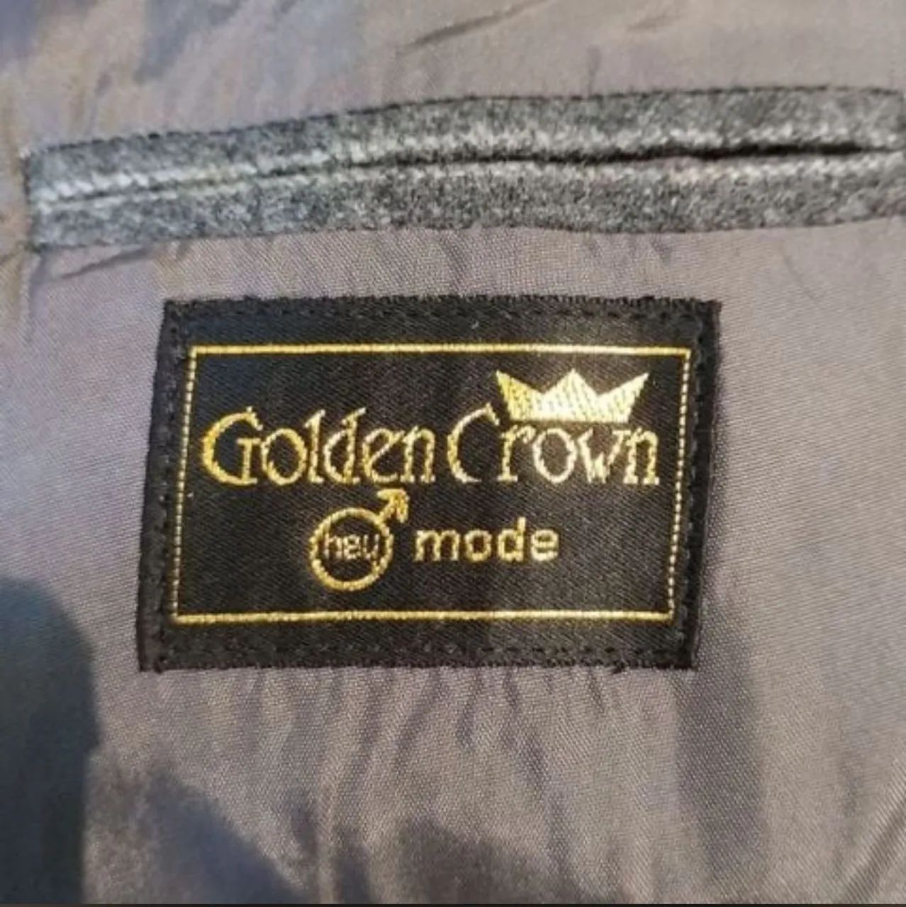 blazer cinza com listras golden crown - Foto 4