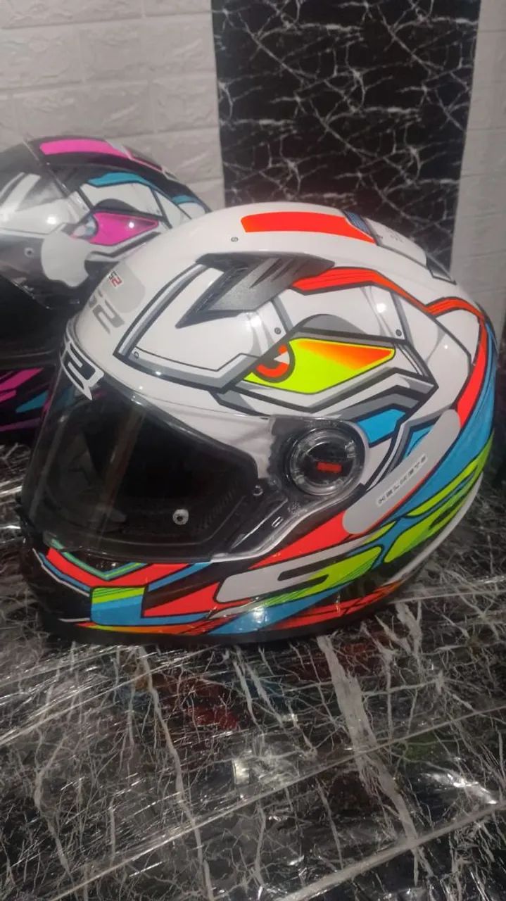 Capacete ls5 tamanho 62