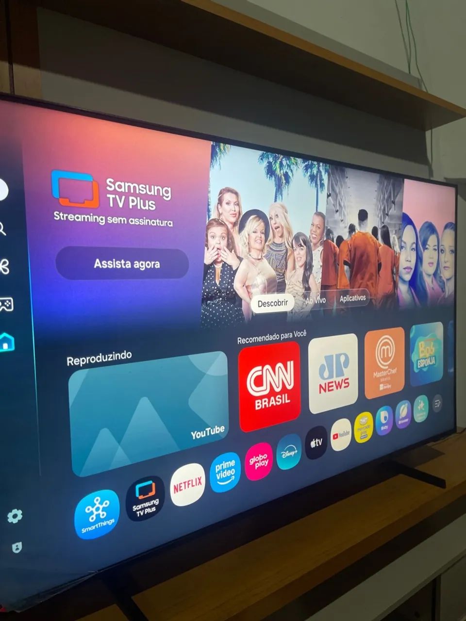 TV 55 polegadas Samsung smart - Foto 2