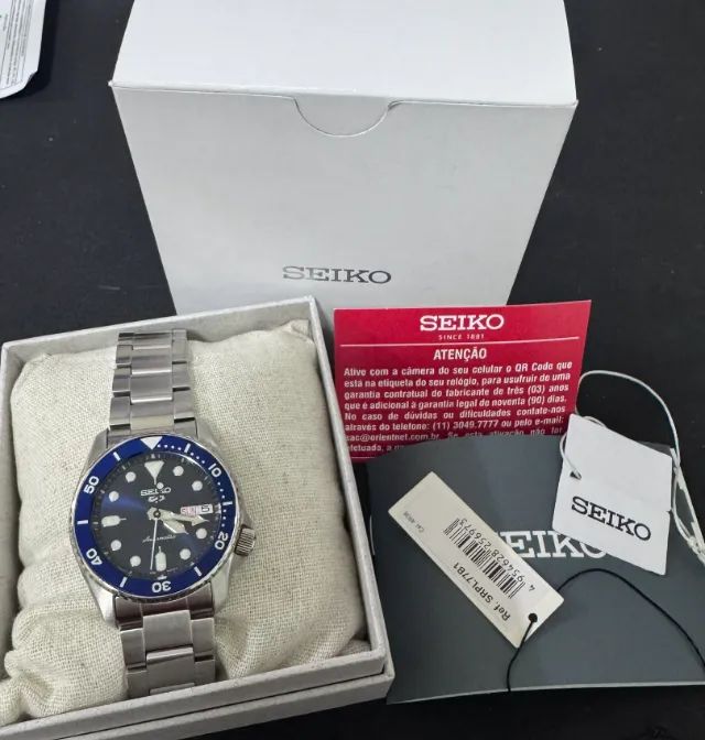 Relógio Seiko SRPL77 38mm