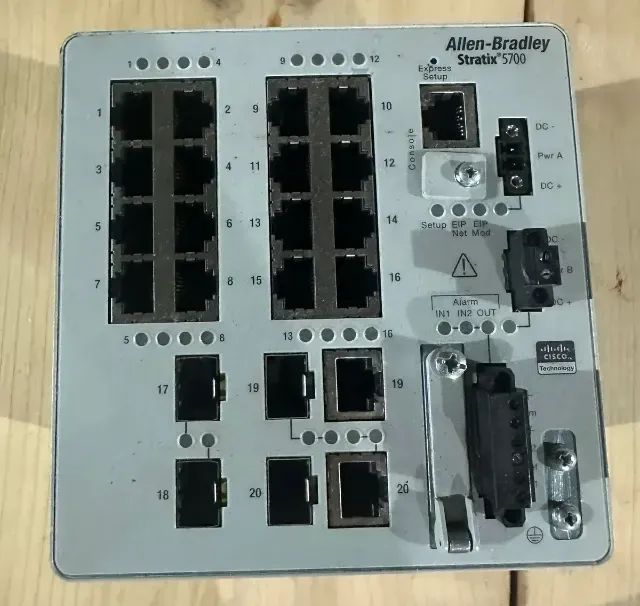 Switch Allen-bradley 1783-bms20cgl Stratix 5700 Ethernet Switch (Usado) - Foto 4