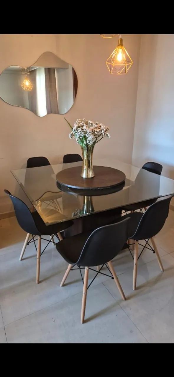 Mesa de jantar 6 lugares