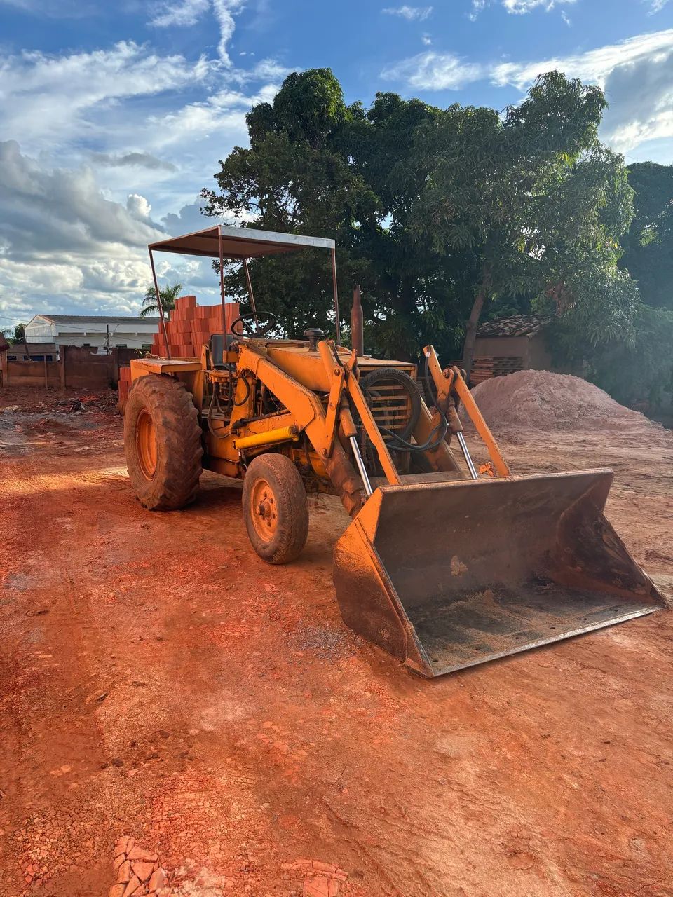 Carregadeira pula pula Case 580E  - Foto 6